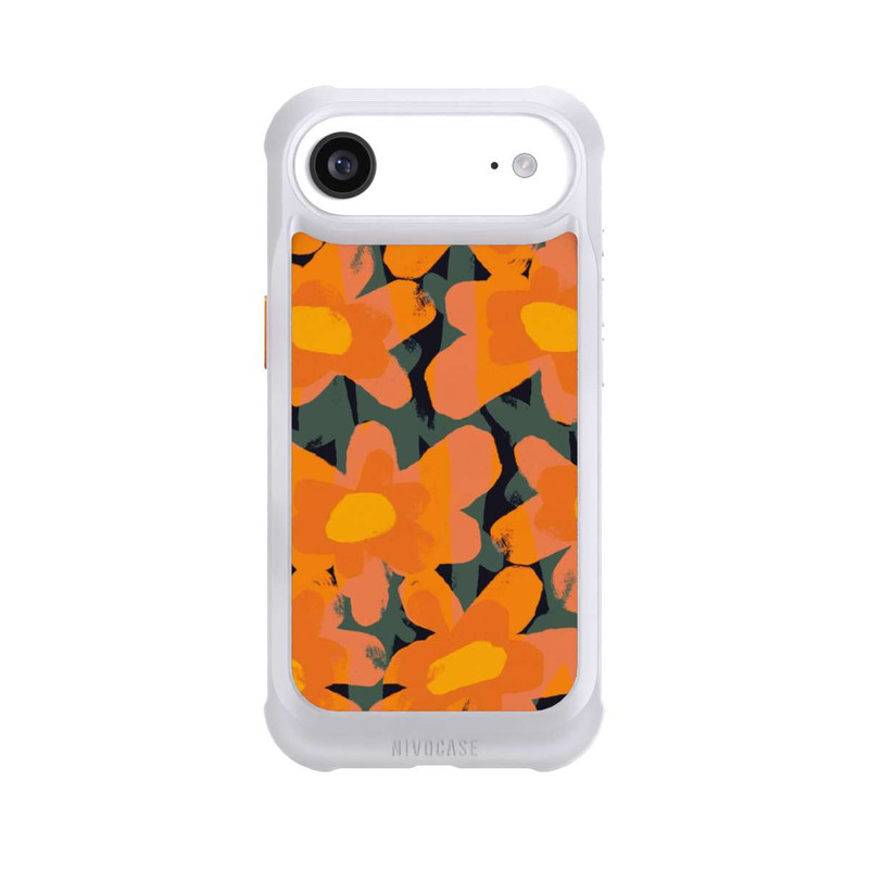 iPhone Air NIVOmax Prairie Fleurie Orange