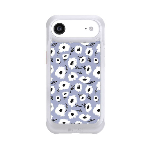 Apple iPhone Air NIVOmax Pattern Fleurs Lilas