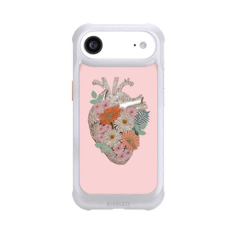 iPhone Air NIVOmax Florales Vintage-Herz