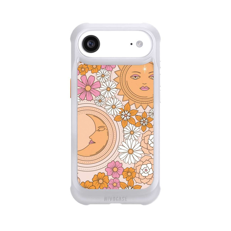 iPhone Air NIVOmax Mond-Sonne-Blumen