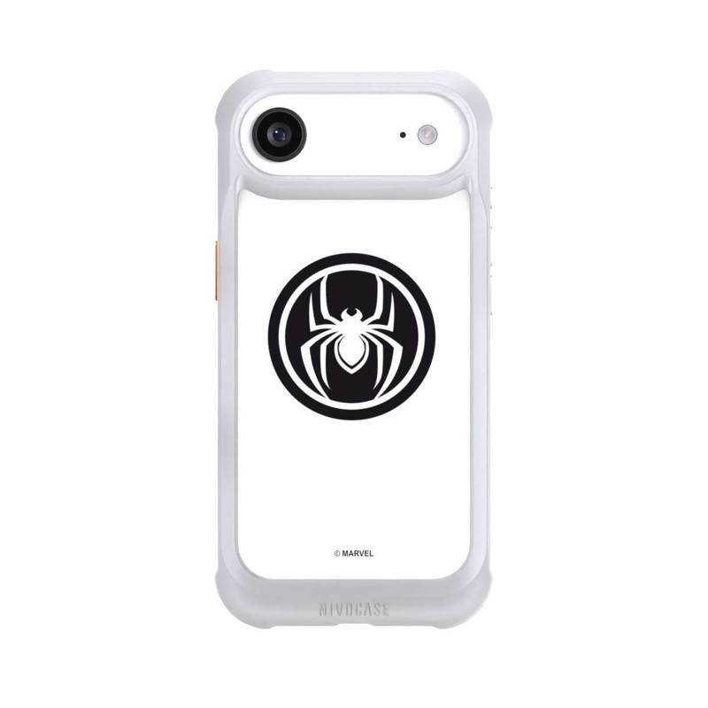 iPhone Air NIVOmax Spider-Man Logo White