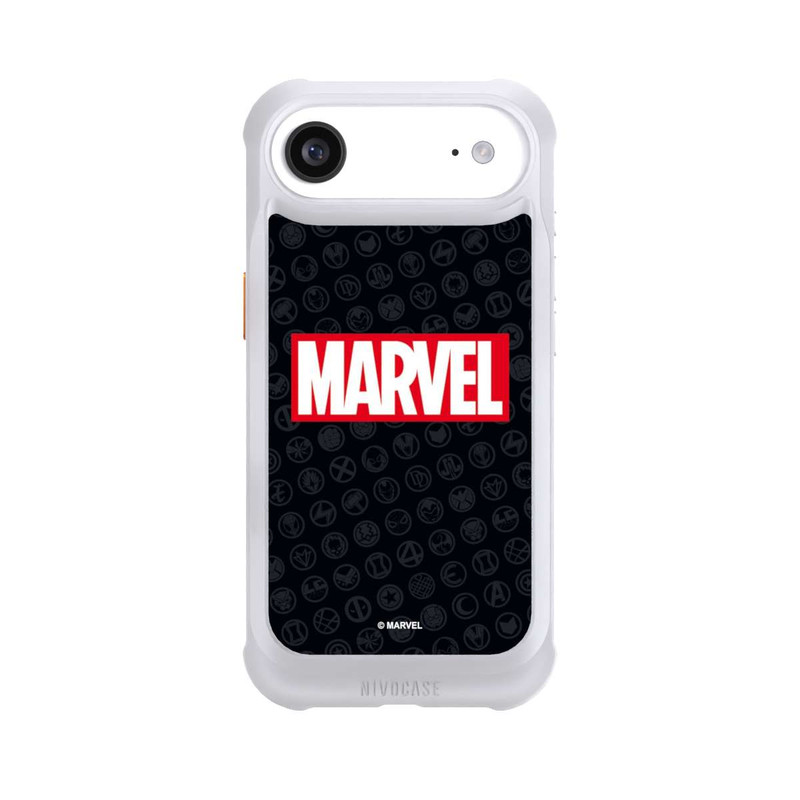 iPhone Air NIVOmax Marvel Logo Black Red 