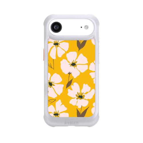 Apple iPhone Air NIVOmax Blumenwiese auf Gelb Ocker