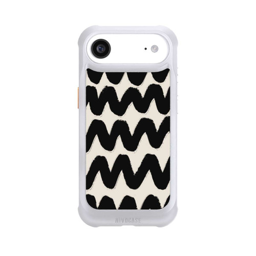 Apple iPhone Air NIVOmax Vagues Noires Pattern