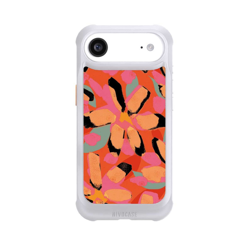 iPhone Air NIVOmax Orangenblüten-Muster