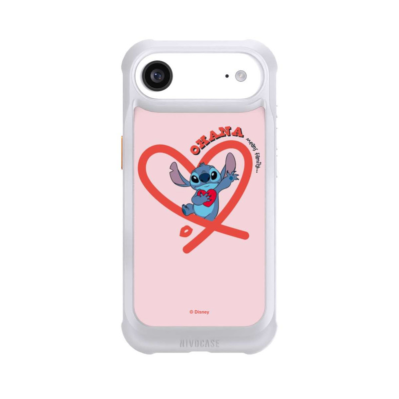 iPhone Air NIVOmax Stitch Ohana Pink Heart