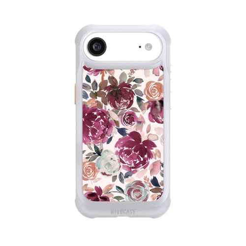 Apple iPhone Air NIVOmax Herbstpfingstrosen und Rosen in Rosa