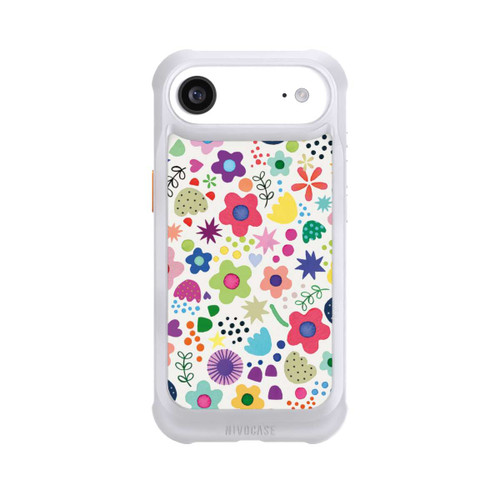 Apple iPhone Air NIVOmax Psychedelische Blumen bunt