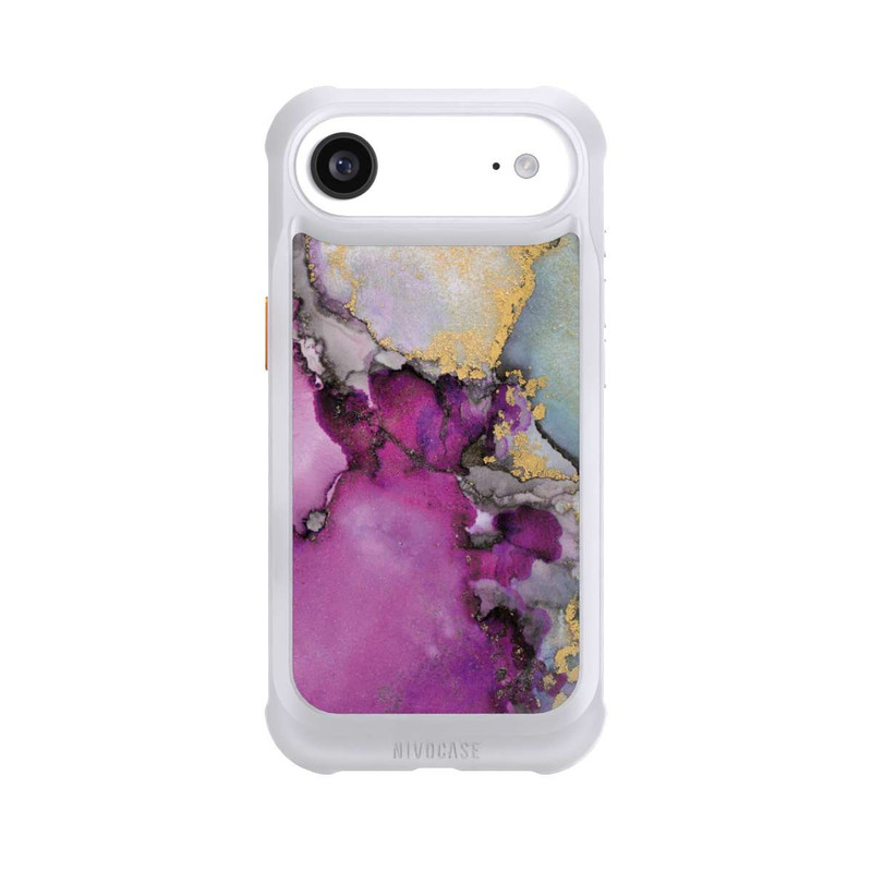 iPhone Air NIVOmax Alcohol Ink Art Pink