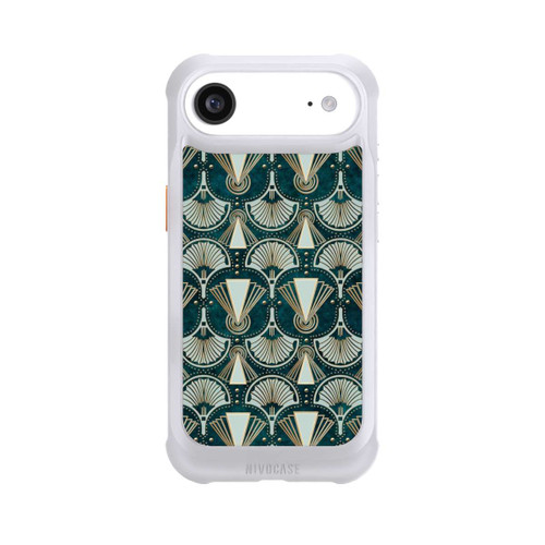 Apple iPhone Air NIVOmax Art Deco Green Pattern