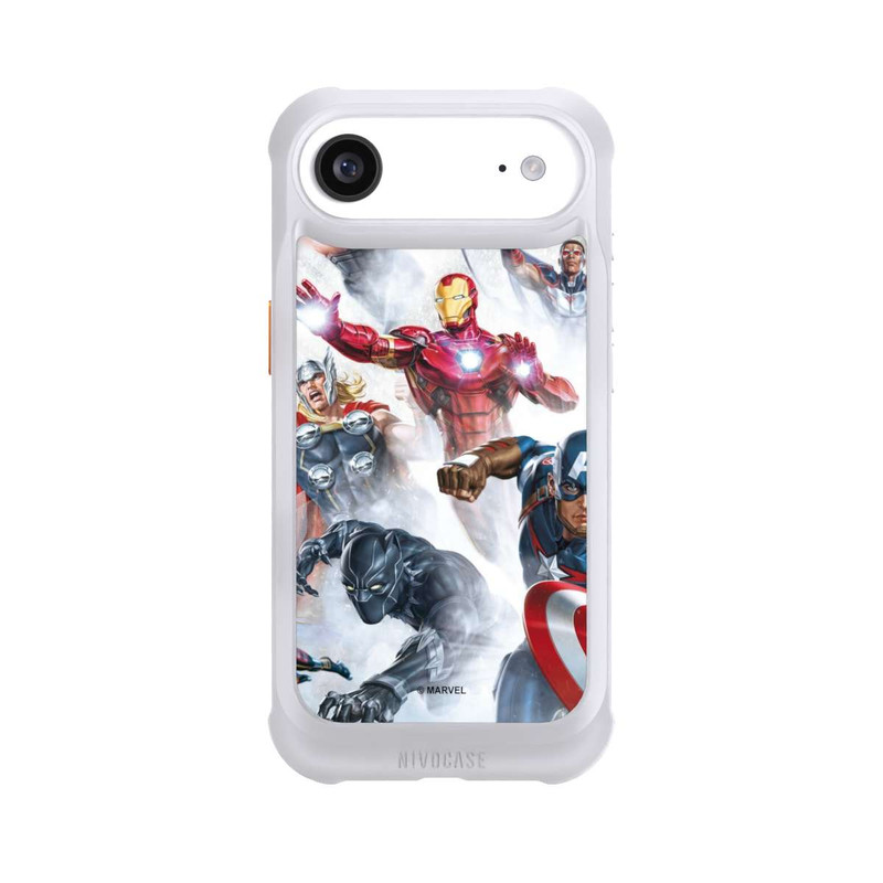 iPhone Air NIVOmax Les Avengers vous sautent dessus