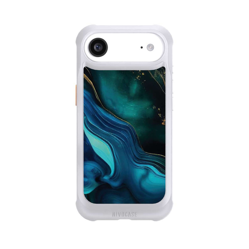 iPhone Air NIVOmax Blue Gold Ink with AI