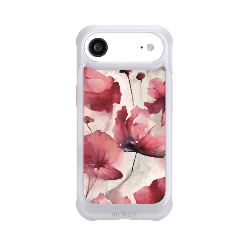 iPhone Air NIVOmax Wilde Mohnblumen Aquarell mit KI