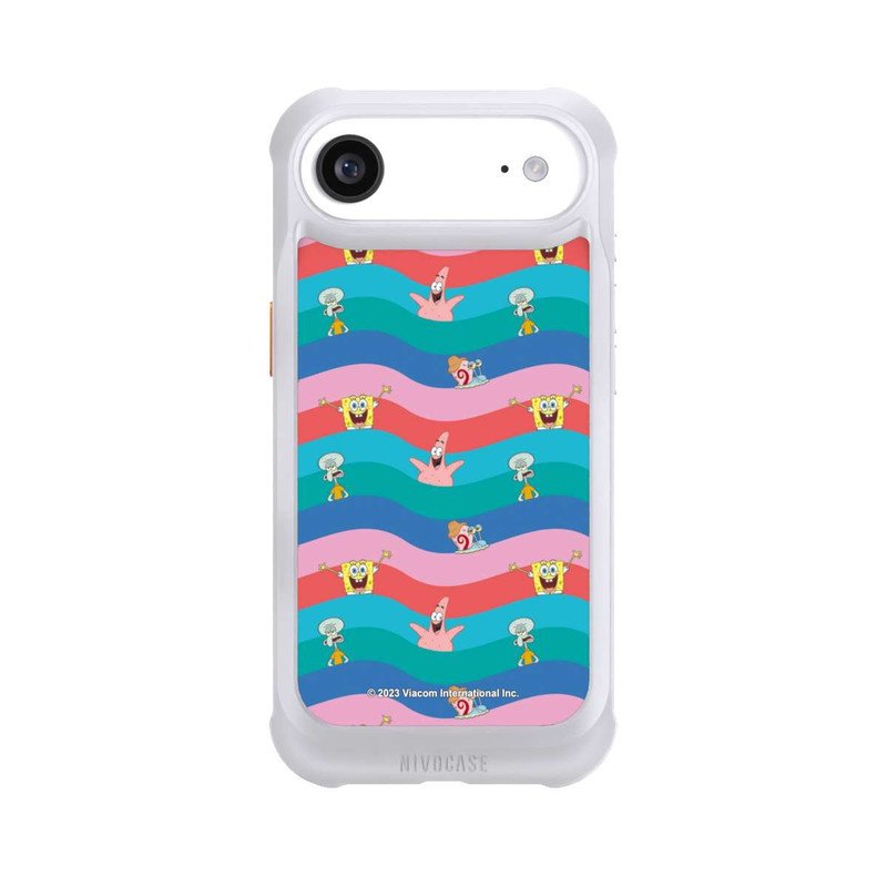 iPhone Air NIVOmax Spongebob Friends Colorful Waves