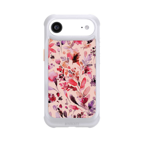 Apple iPhone Air NIVOmax Künstlerische Blumen Viva Magenta