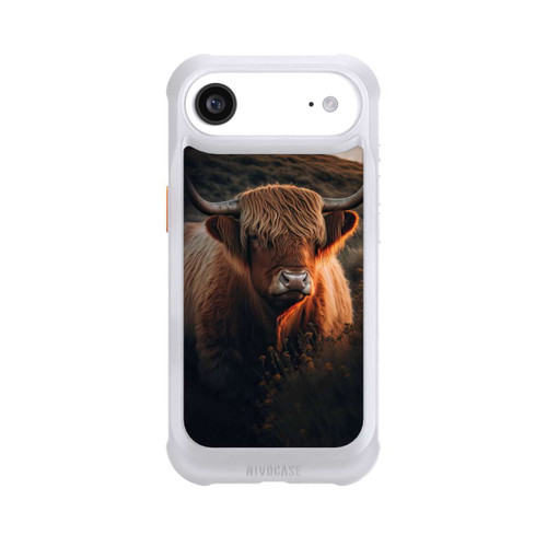 Apple iPhone Air NIVOmax Vache Highland avec de grandes cornes avec IA