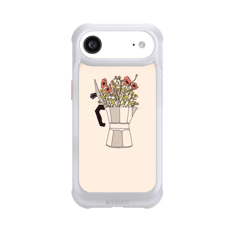 iPhone Air NIVOmax Moka Blumen