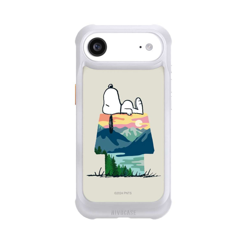 iPhone Air NIVOmax Snoopy Camping Hütte