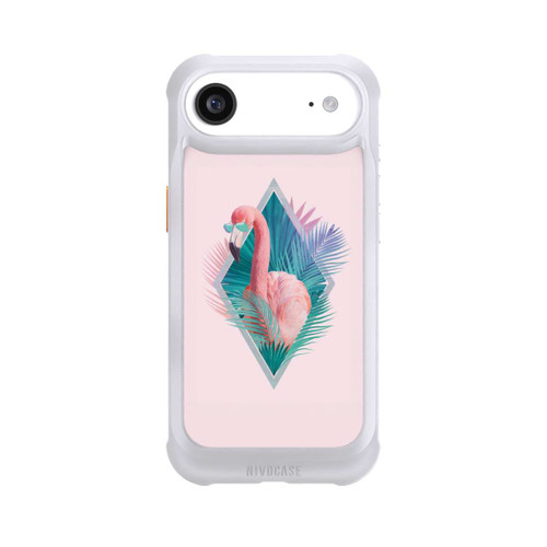 Apple iPhone Air NIVOmax Tropical Leaves Flamingo