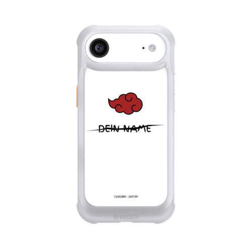 Apple iPhone Air NIVOmax Akatsuki personalisierbar Weiß