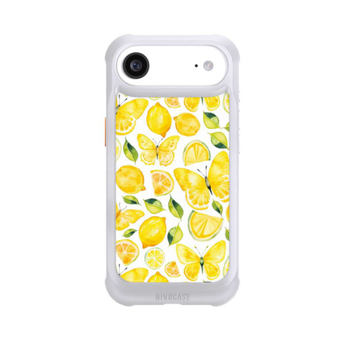Apple iPhone Air NIVOmax Zitrone und Schmetterling Muster