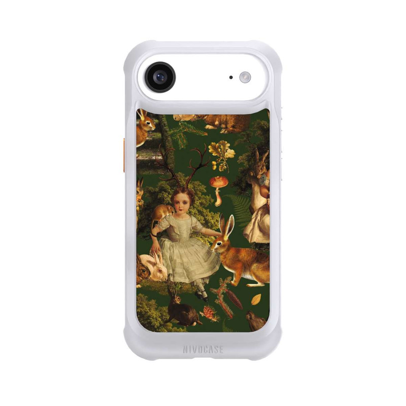 iPhone Air NIVOmax Mädchen und Tiere im Wald