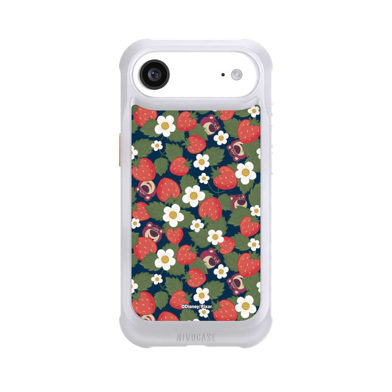 iPhone Air NIVOmax Lotso Toy Story Strawberry Flower Pattern