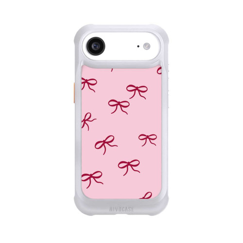 Apple iPhone Air NIVOmax Bows Red Pink Pattern