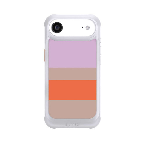 Apple iPhone Air NIVOmax Moca Lila Orange Stripes
