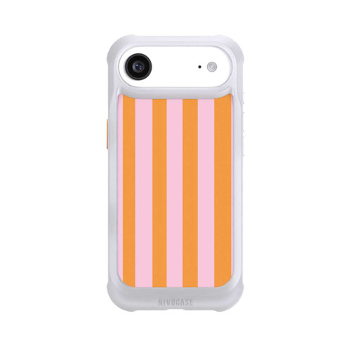 Apple iPhone Air NIVOmax Orange Rosa Streifen