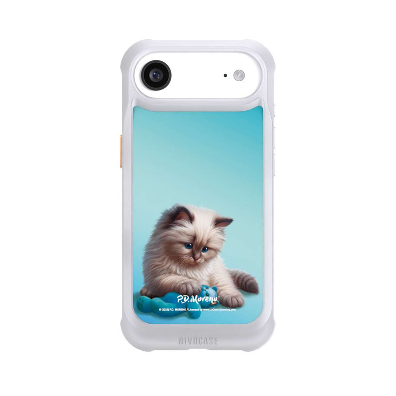 iPhone Air NIVOmax Cuddling Cat