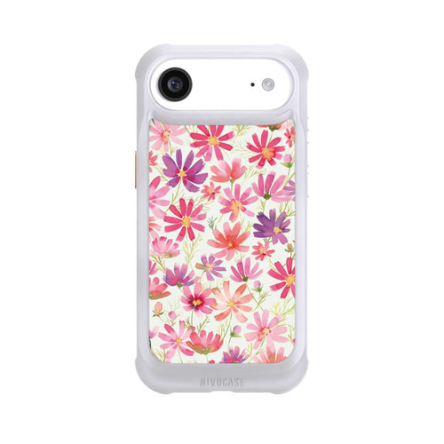 Apple iPhone Air NIVOmax Boho Cosmos Flowers Purple