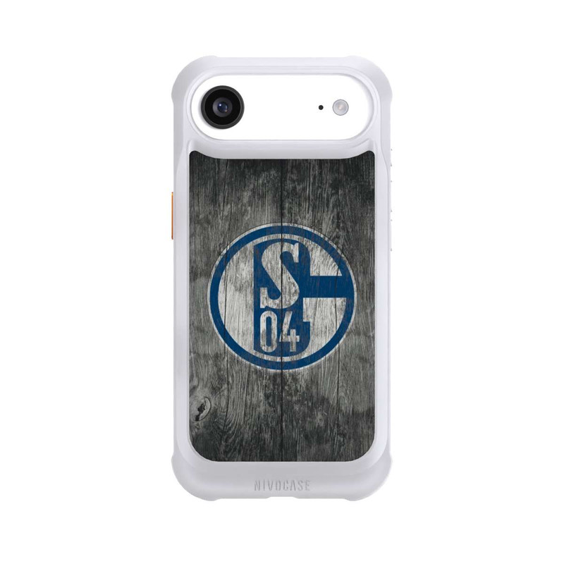 iPhone Air NIVOmax Schalke 04 Holz Look