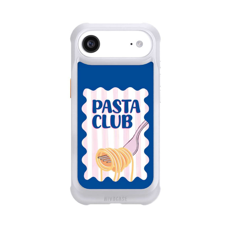 iPhone Air NIVOmax Pasta Club in Blue and Pink