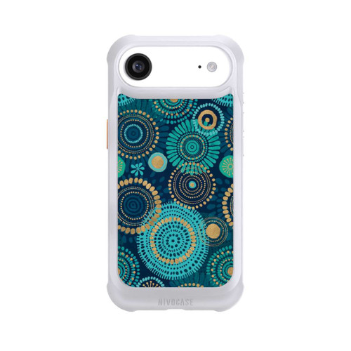 Apple iPhone Air NIVOmax Blockprint India Teal Gold