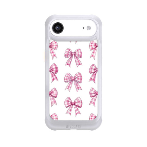 Apple iPhone Air NIVOmax Pink Gingham Hearts and Bows