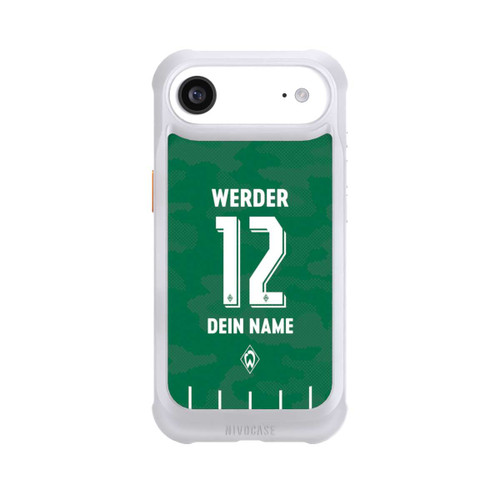 Apple iPhone Air NIVOmax Werder Bremen Trikot Personalisierbar 25-26