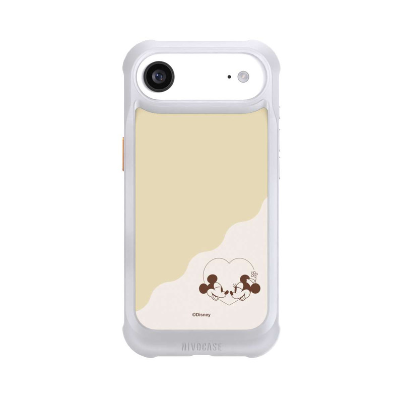 iPhone Air NIVOmax Mickey and Minnie Love Heart Beige