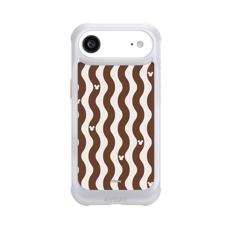 iPhone Air NIVOmax Mickey Mouse Brown Pattern Waves
