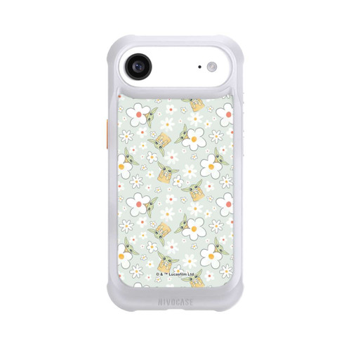 Apple iPhone Air NIVOmax Baby Yoda Blumen Muster