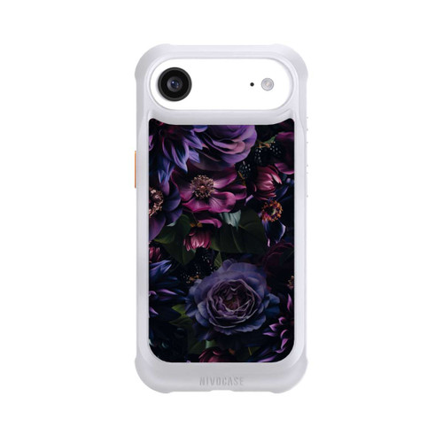 Apple iPhone Air NIVOmax Dunkle Lila Blüten 