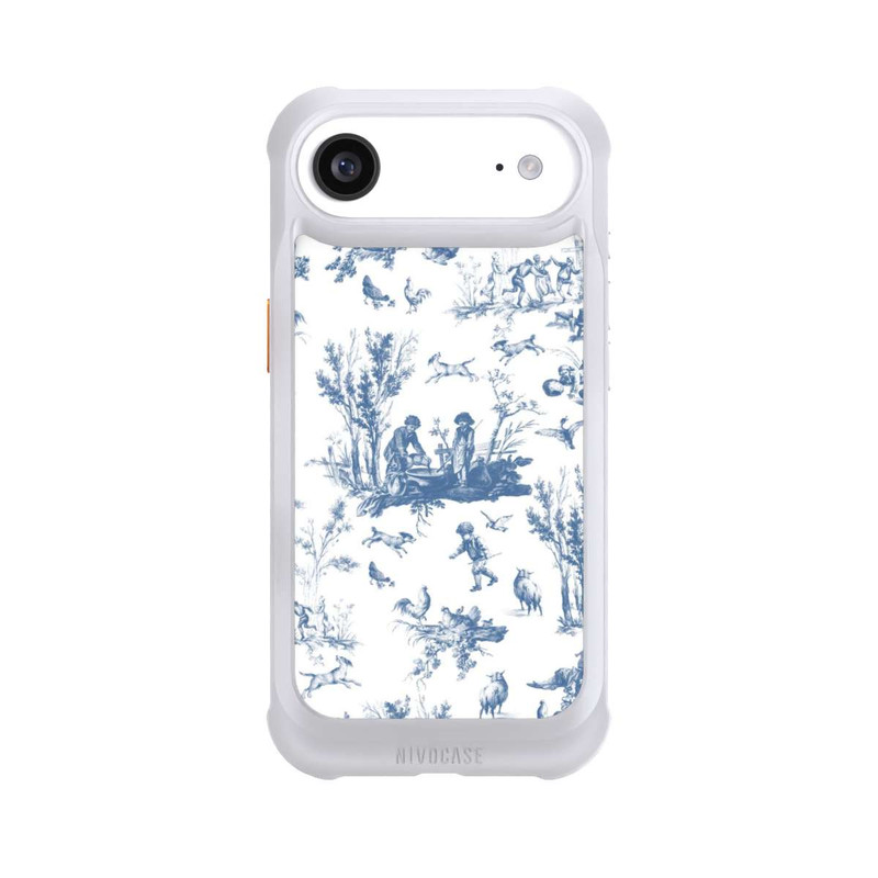 iPhone Air NIVOmax Blue Landscape Vintage Pattern