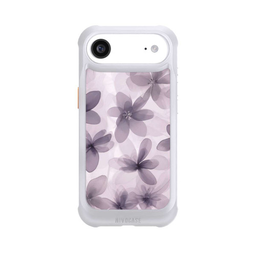 Apple iPhone Air NIVOmax Fliederfarbenes Blumenmuster mit KI