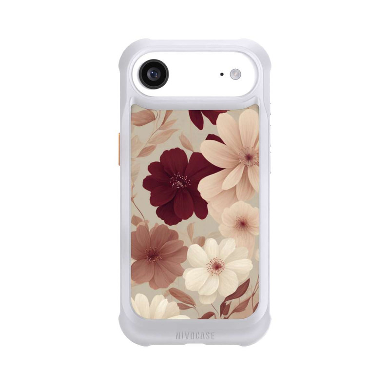 iPhone Air NIVOmax Romantische Pastellblumen mit KI
