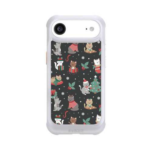 Apple iPhone Air NIVOmax Weihnachtliche Kätzchen