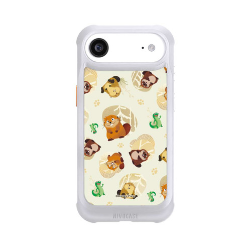 Apple iPhone Air NIVOmax Hoppers Muster Gelb