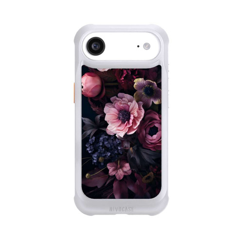 Apple iPhone Air NIVOmax Rosa Blumenbild mit Pfingstrosen auf dunklem Hintergrund Mit KI