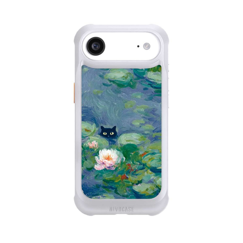 iPhone Air NIVOmax Chat dans l'Étang Peinture