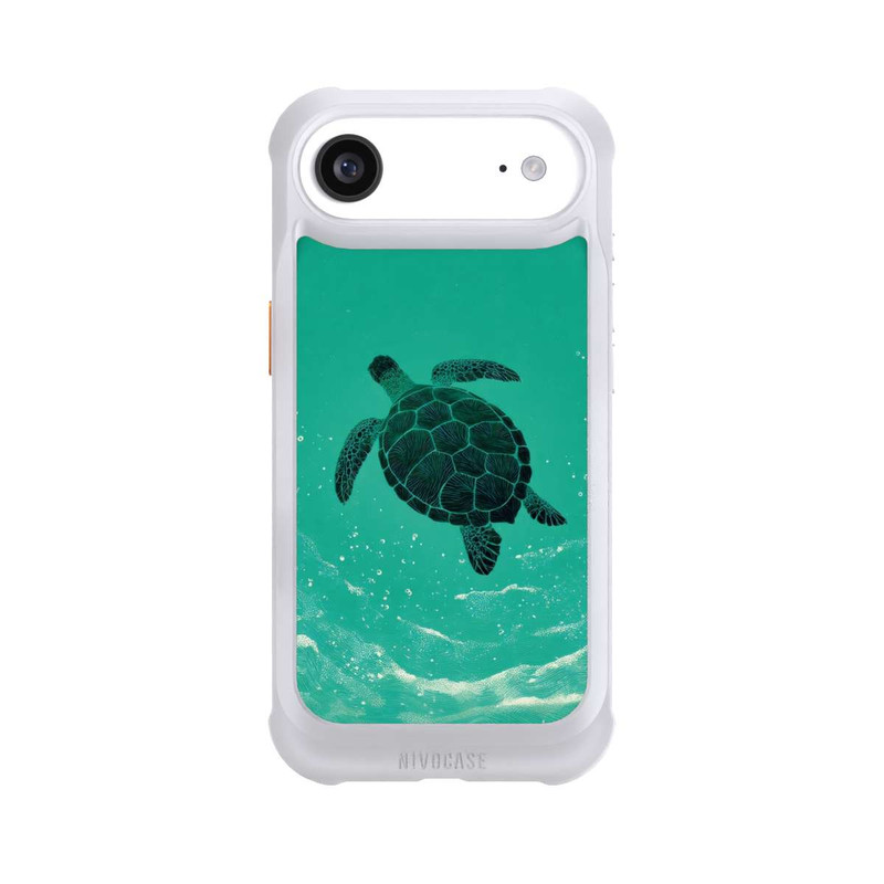 iPhone Air NIVOmax Turtle in the Ocean with AI