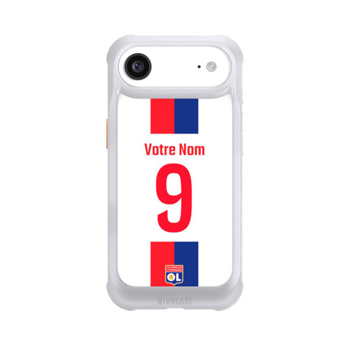Apple iPhone Air NIVOmax Olympique Lyonnais Trikot Personalisierbar